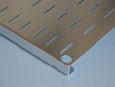 Slotted Pegboard Edge Wall Control Corner Peg Boards