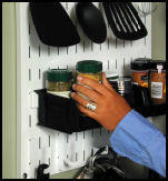 Wall Control Bins for Pegboard