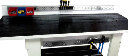 Pegboard Strips for Workbench