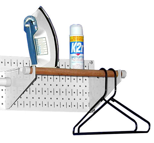 Shelf for Laundry Room Pegboard