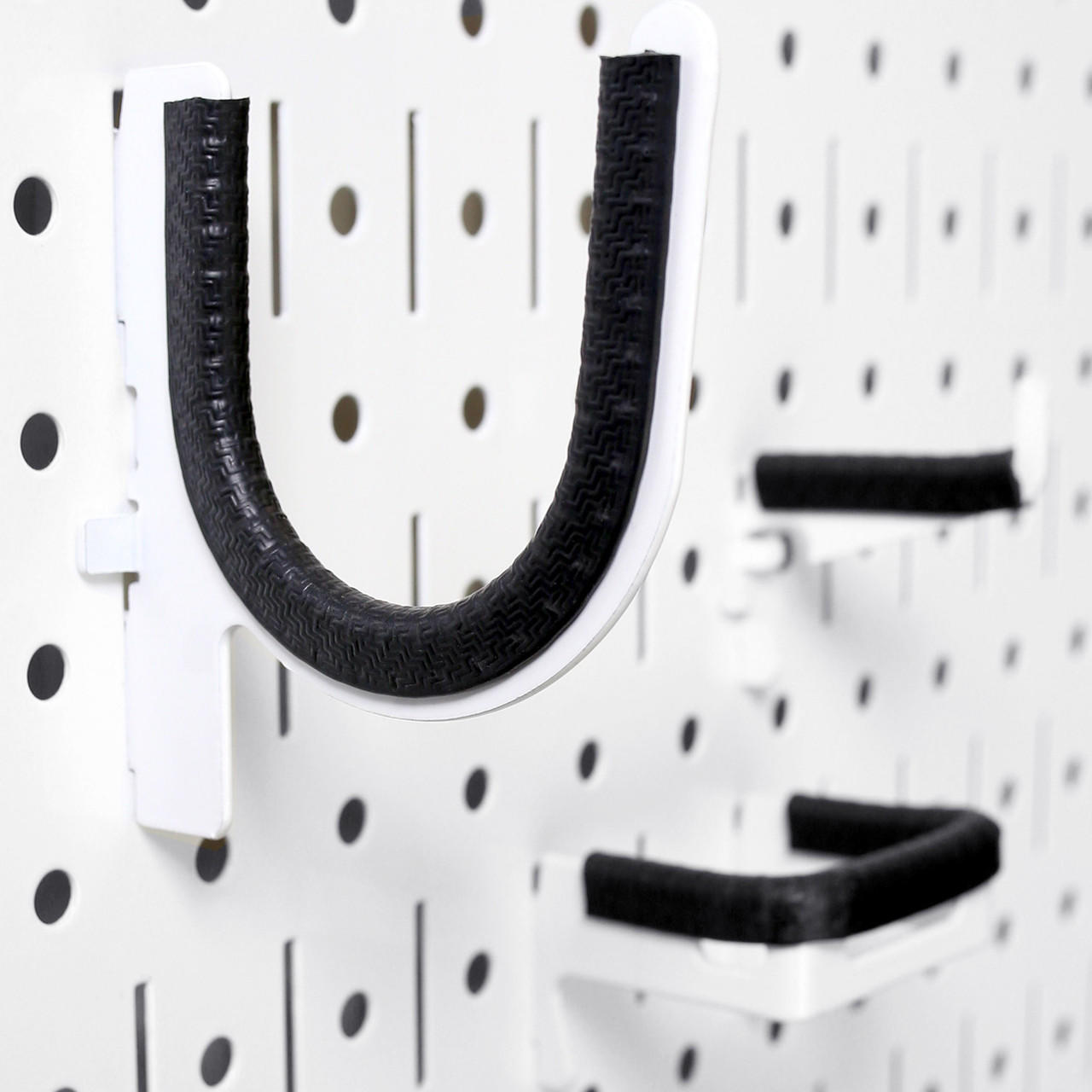 Rubber Coated Pegs - Rubber Liner for Wall Control Pegboard Hooks
