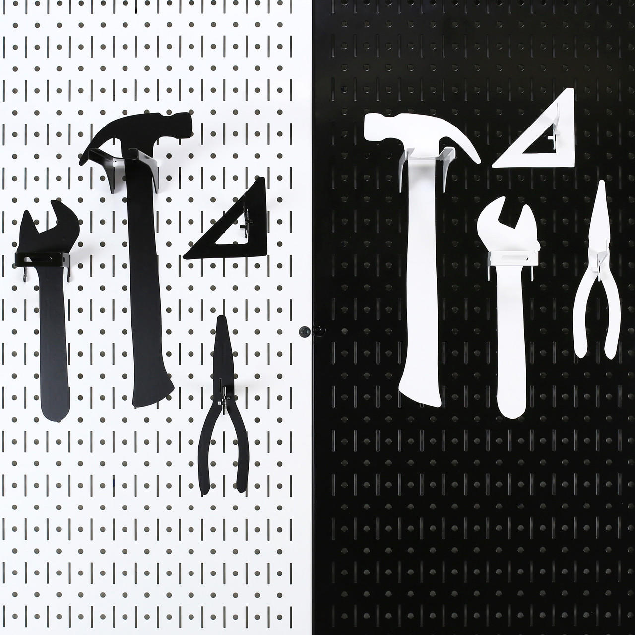 Tools Silhouette Shadow Board Tape Roll