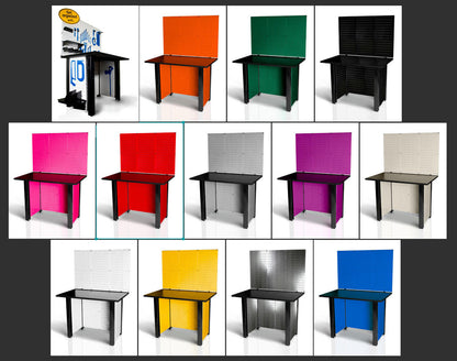 Vibrant Eccentric Eclectic Colors for Pegboard Workbench Workstation Art Studio