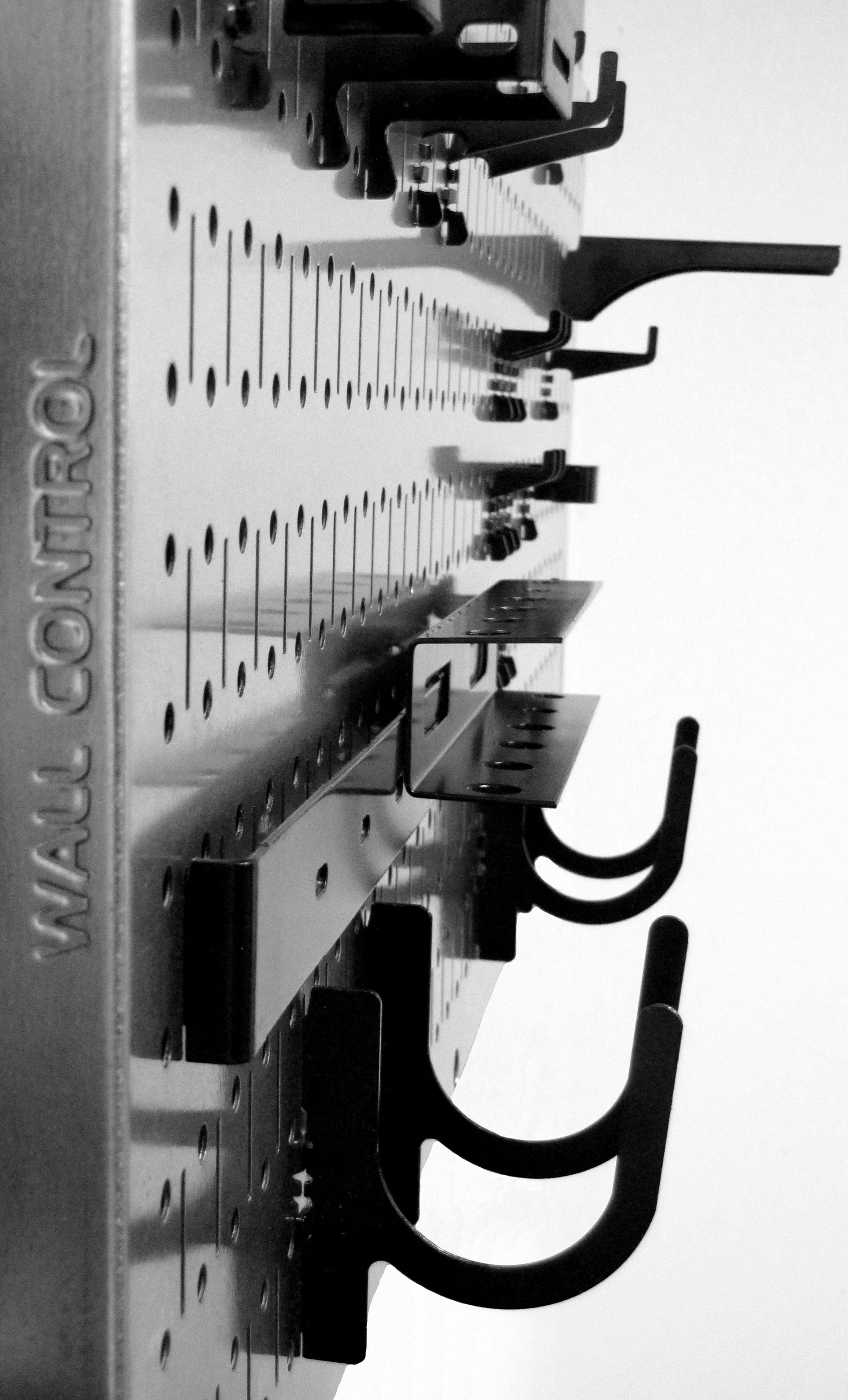 16in x 32in Horizontal Metal Pegboard Tool Board Panel