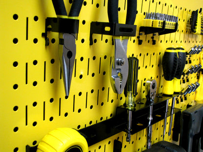 16in x 32in Horizontal Metal Pegboard Tool Board Panel