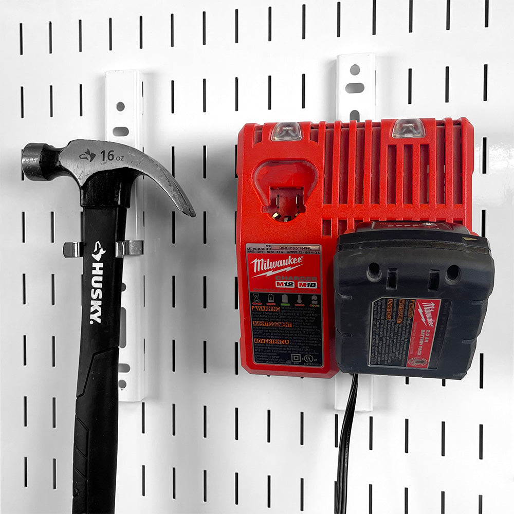 Slotted Pegboard Universal Mounting Bracket