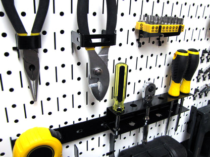 16in x 32in Horizontal Metal Pegboard Tool Board Panel