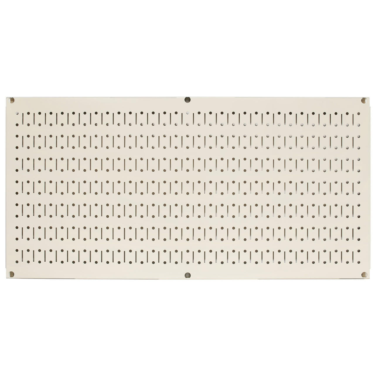 Beige Pegboard Tan Metal Pegboard off white peg board