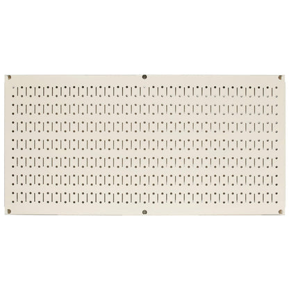 Beige Pegboard Tan Metal Pegboard off white peg board