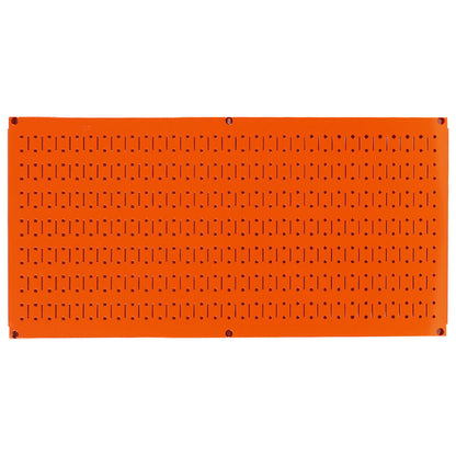 Orange Pegboard Painted Peg Board
