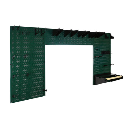 Create a Custom Shop Wall with Colored Metal Pegboard by Wall Control
