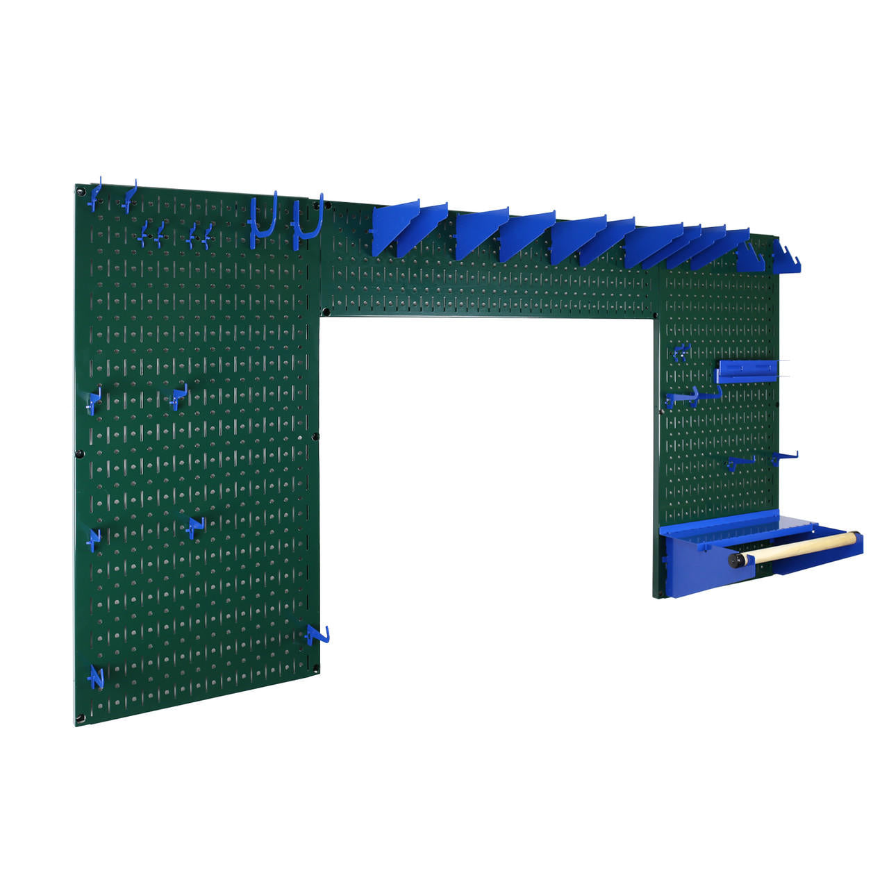 Green Pegboard for LEED Certified Tool Storage Build Out Projects
