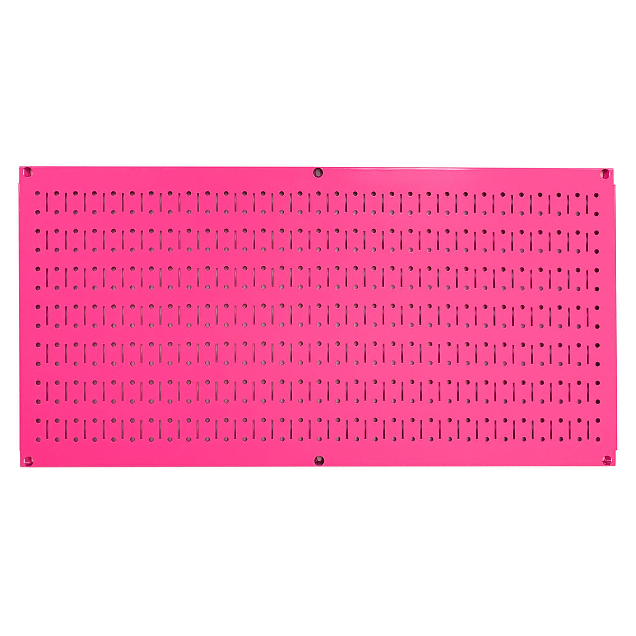 Pink Metal Pegboards Horizontal