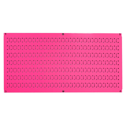 Pink Metal Pegboards Horizontal