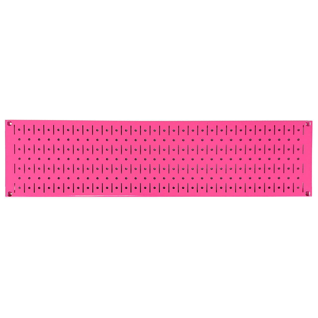 Pink Narrow Metal Pegboard