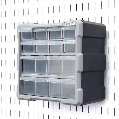 Pegboard Bin Cabinet Wall Control