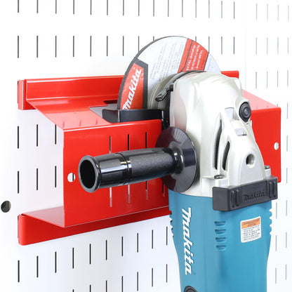Angle Grinder Storage Rack Pegboard Organizer - 4-1/2" & 7" Angle Grinder Holders