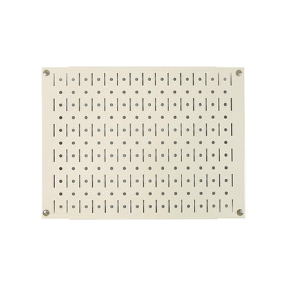 Small Tan Metal Pegboard