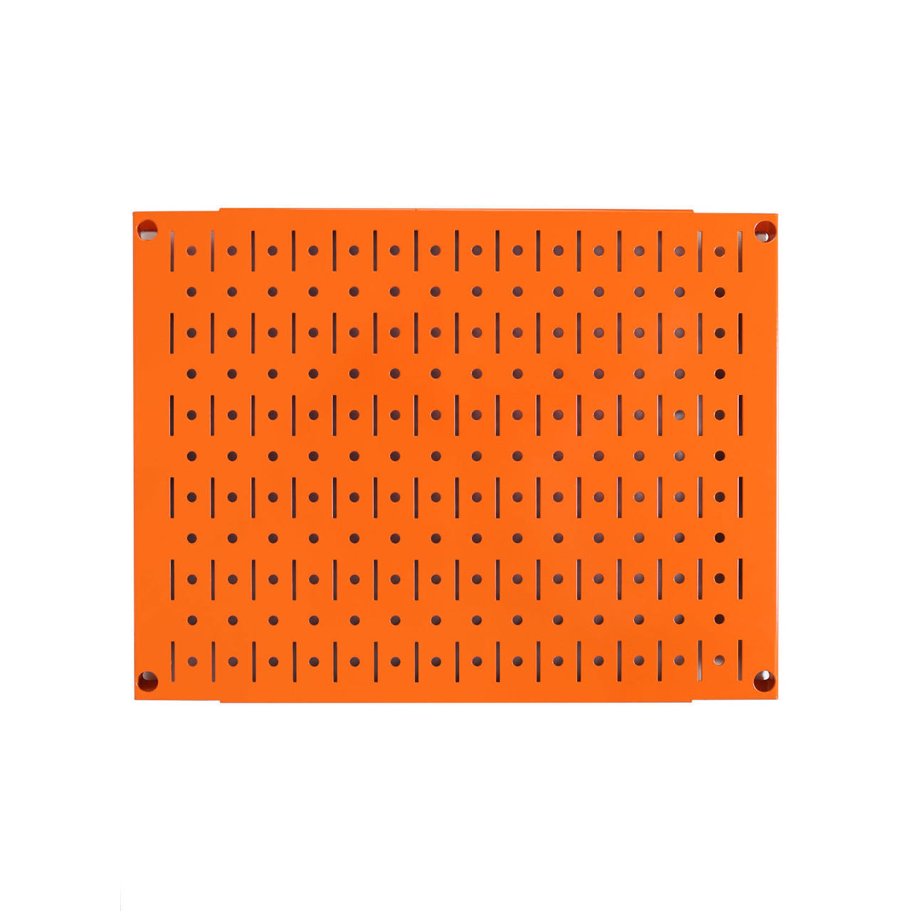 Small Peg Board Fun Size Orange Metal Peg Boards