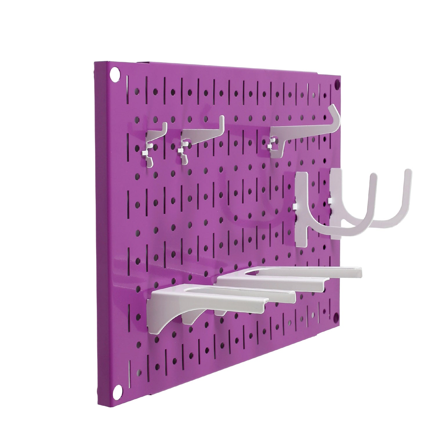 12in x 16in Metal Pegboard Tile Fun Size Tool Board Panel