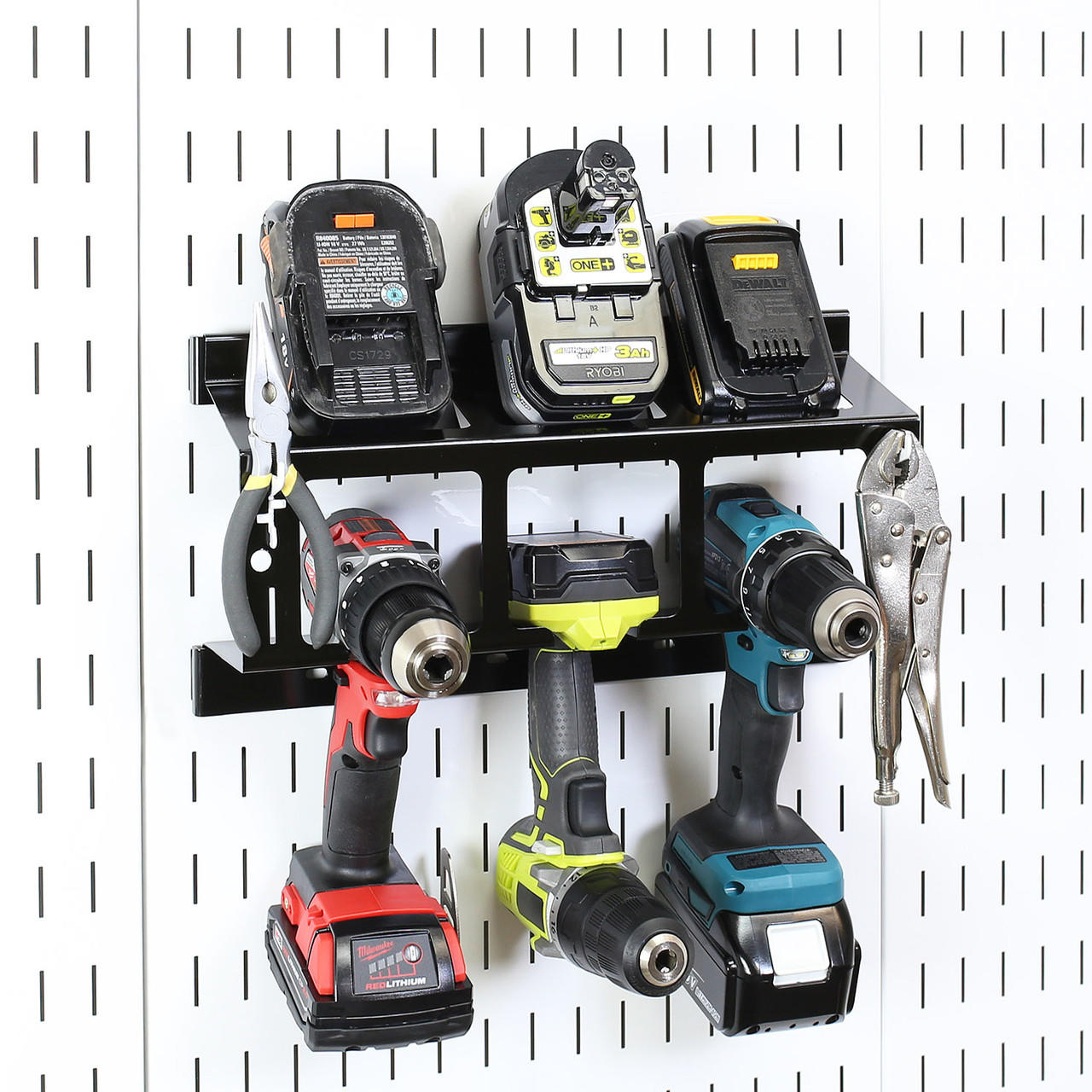 Compact Drill Storage Wall Rack