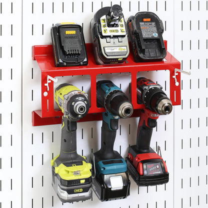 Pegboard Rack for Drills and Power Tools