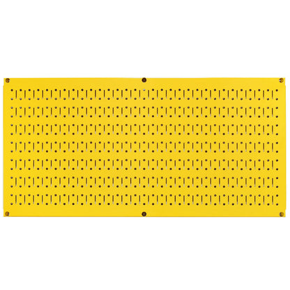 Yellow Peg Board by Wall Control Steel Pegboards
