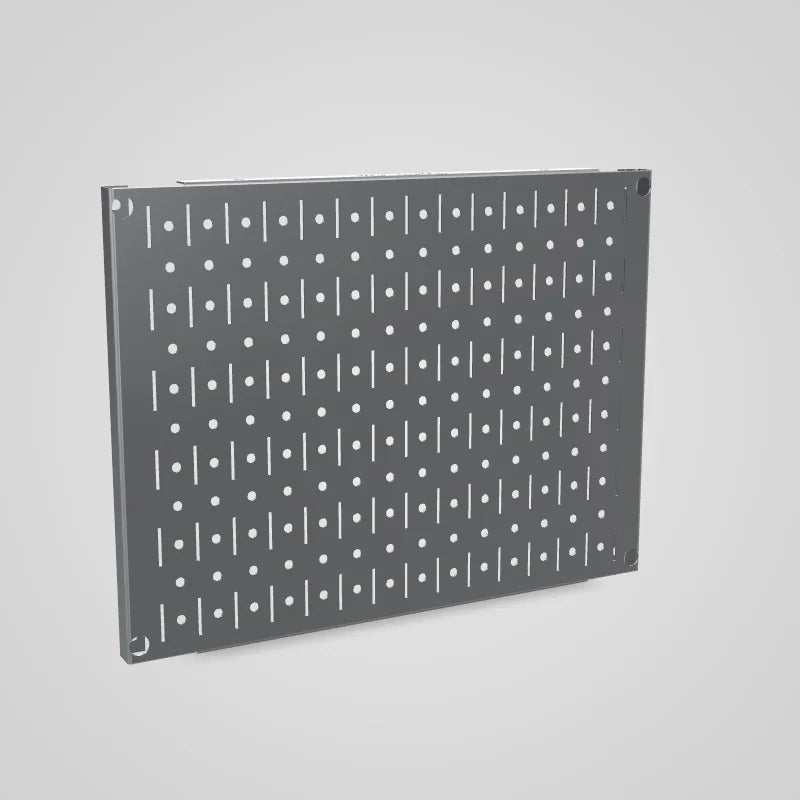 12in x 16in Metal Pegboard Tile Fun Size Tool Board Panel - 3D preview