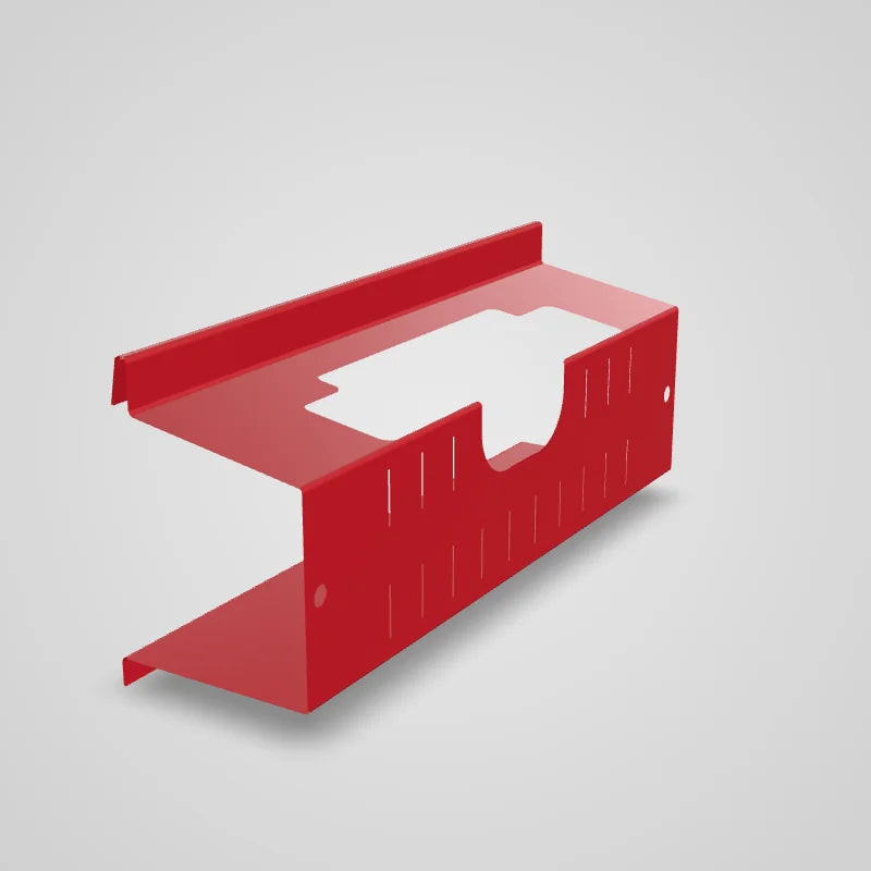 Angle Grinder Storage Rack Pegboard Organizer - 4-1/2" & 7" Angle Grinder Holders - 3D preview