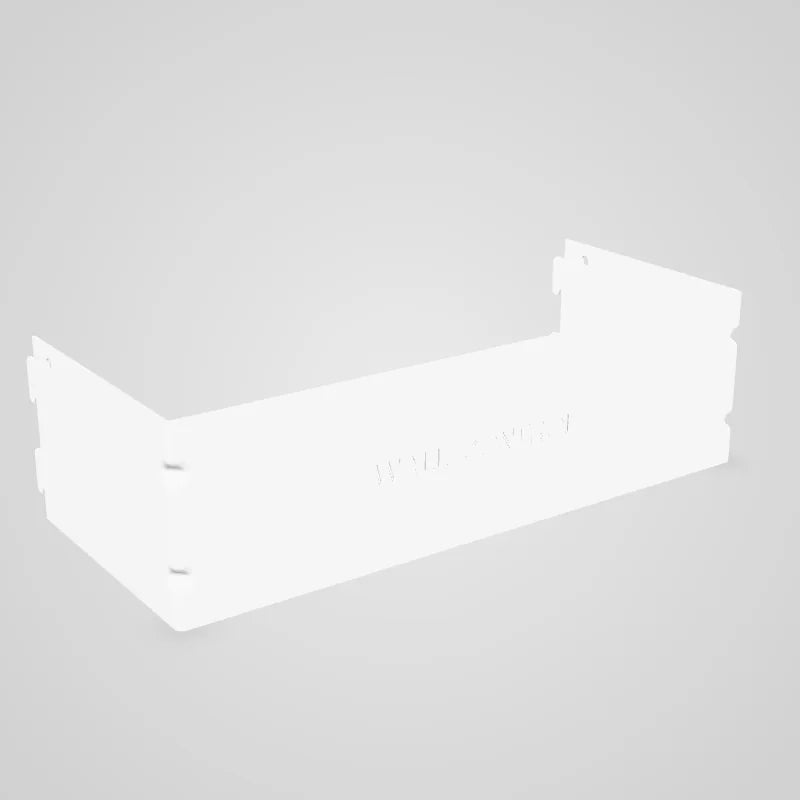 6in Deep Shelf Guard and Wall Containment Stabilizing Bracket - 10-LP-1406 - 3D preview
