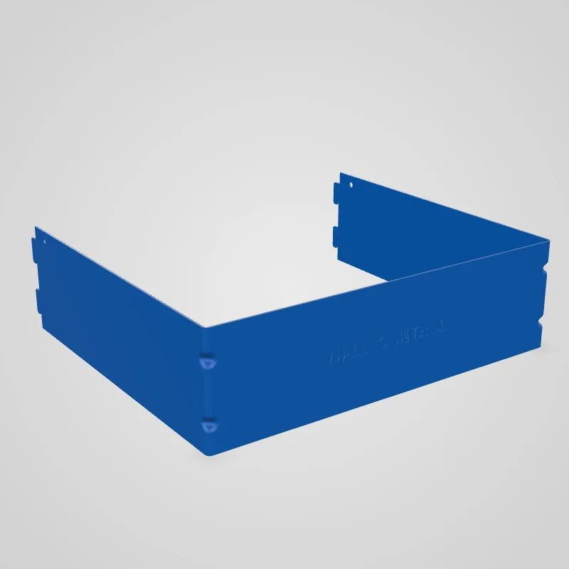 12in Deep Shelf Guard and Wall Containment Stabilizing Bracket - 10-LP-1412 - 3D preview