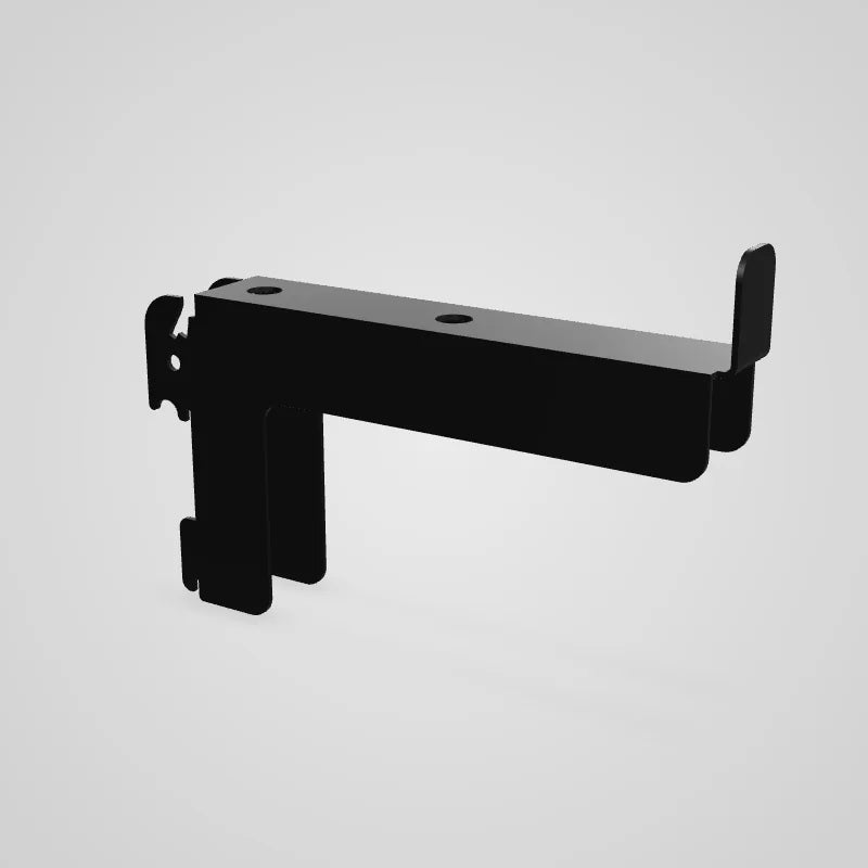 6in Medium Length Heavy Load Sturdy Pegboard Wall Hook Pair - 10-SAS-0106 - 3D preview