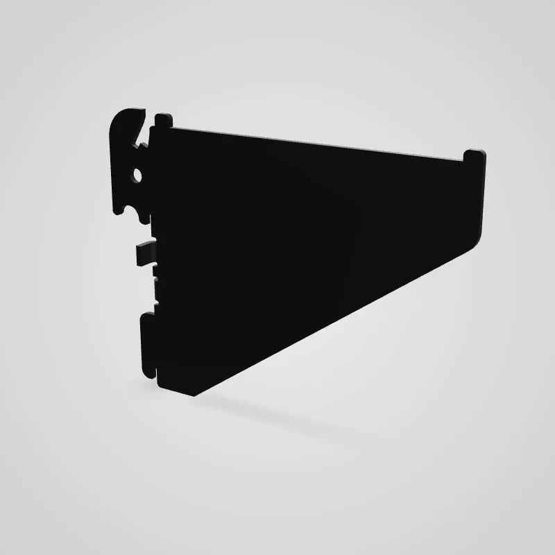 Pegboard Shelf Brackets & Clamp Rack Brackets for Wall Storage - 4 to 12 Inch Shelf Bracket Pair & Clamp Bracket Pair - 3D preview