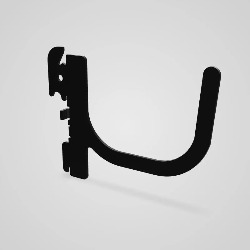 U-Shaped Slotted Pegboard Hook (2) Pack - 4in Reach - 10-UH-404 - 3D preview