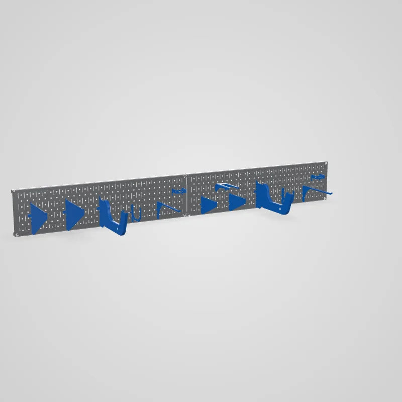 Garage Storage Lawn & Garden Tool Organization Wall Organizer Rack - Pegboard with Accessories - 3D preview