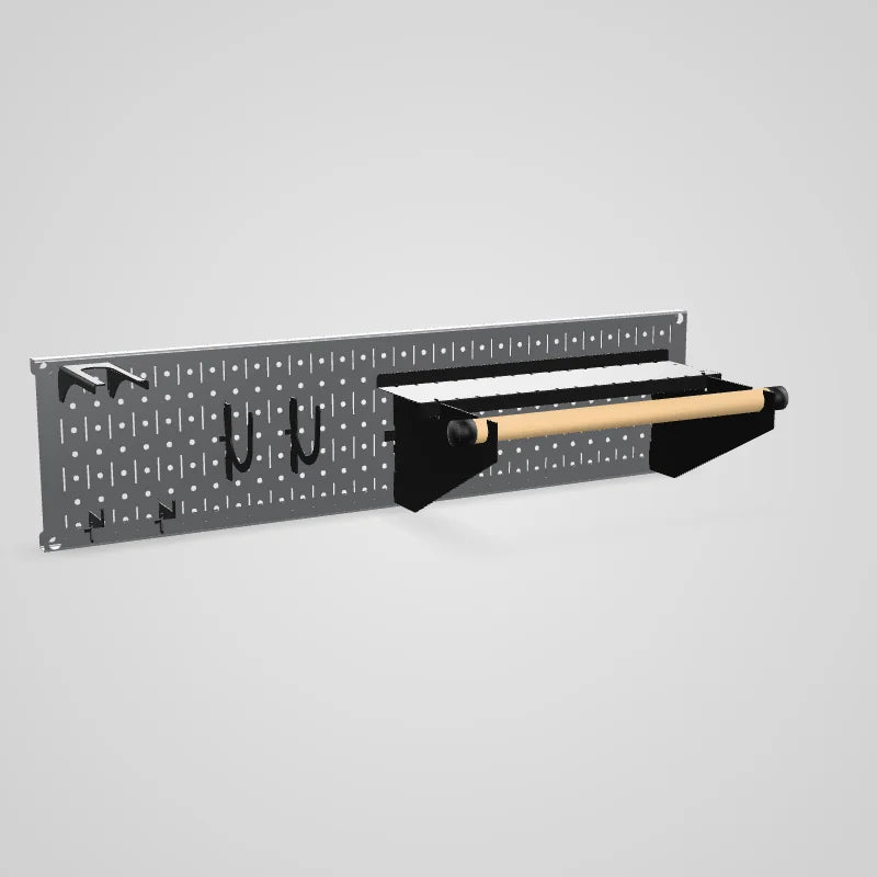 Basic Pegboard Laundry Room Organizer Kit - 3D preview