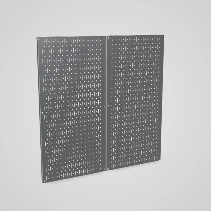 Metal Pegboard Pack - Two 32in x 16in Pegboard Tool Boards - 3D preview