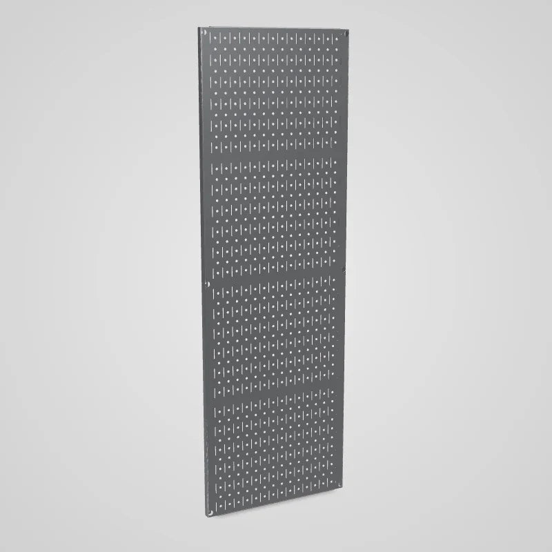 Limited Stock - Single 48in Custom Pegboard Panel - 48in Tall x 16in Wide Galvanized Pegboard - 3D preview